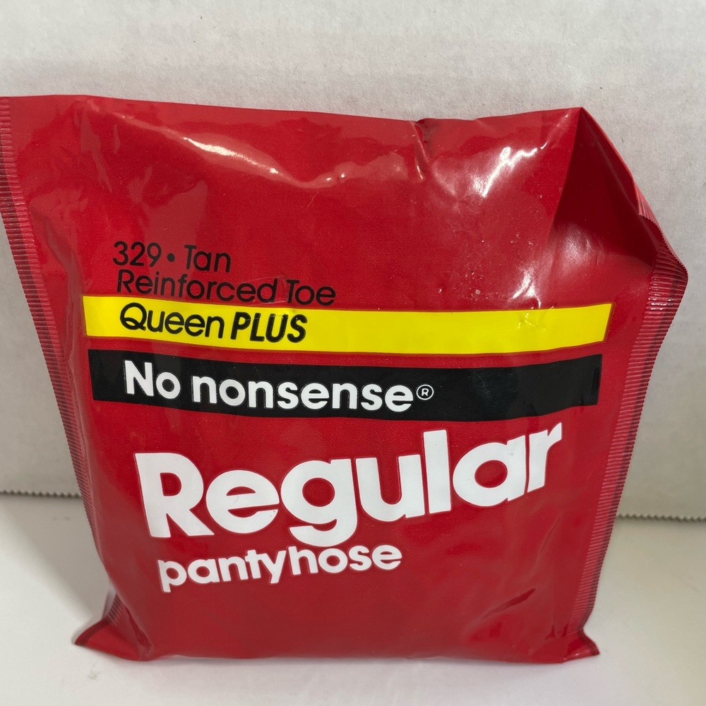 No Nonsense Tan Regular Pantyhose Queen+